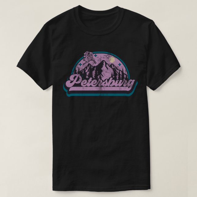 Camiseta Petersburgo, Alaska (Diseño del anverso)