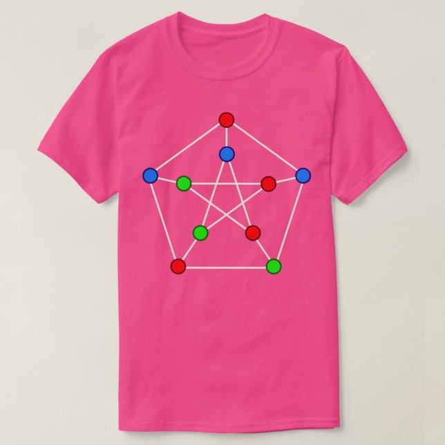 Camiseta Petersen Graph 3Coloraje (Diseño del anverso)