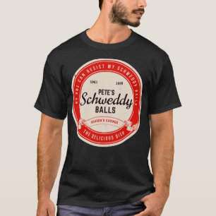 Camiseta Petes Schweddy Balls vintage