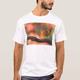 Camiseta Petirrojo en una rama