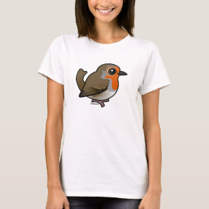 Camiseta Petirrojo europeo