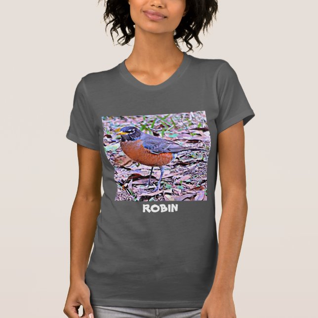 Camiseta Petirrojo (petirrojo americano) (Anverso)