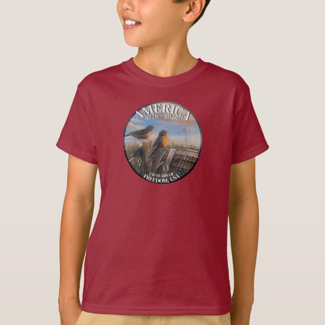 Camiseta Petirrojos 250 EE. UU. (Anverso)