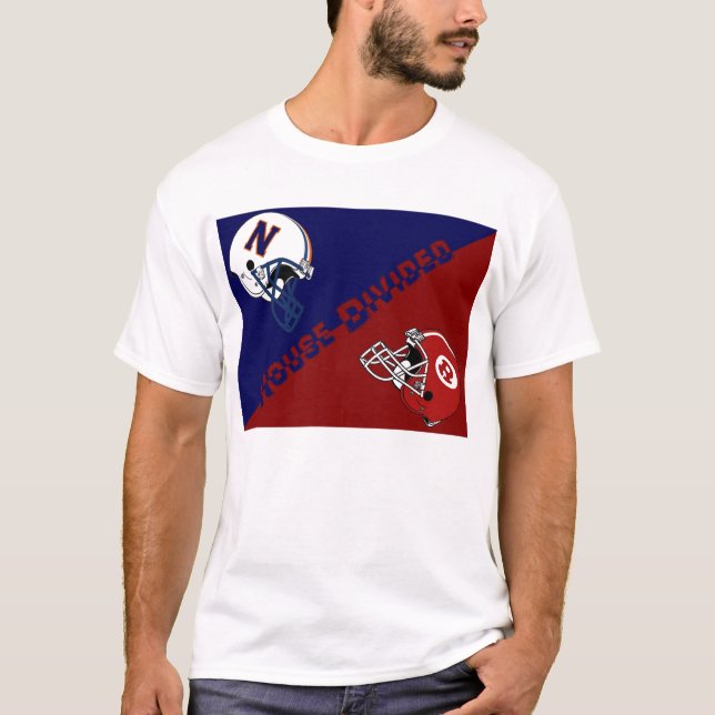 Camiseta Petirrojos divididos casa de Warner contra (Anverso)
