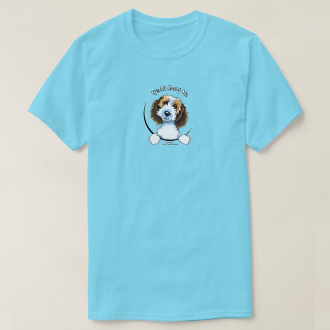 Camiseta Petit Basset Griffon Vendeen Es Todo Sobre Mí (Diseño del anverso)