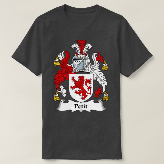 Camiseta Petit Coat of Arms Family Crest (Diseño del anverso)