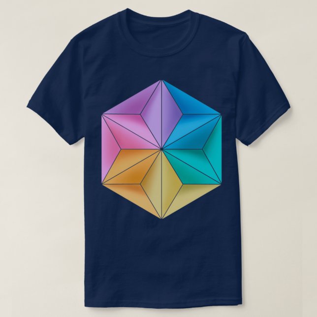 Camiseta PetiteSlo Sonobe Origami Black (Diseño del anverso)