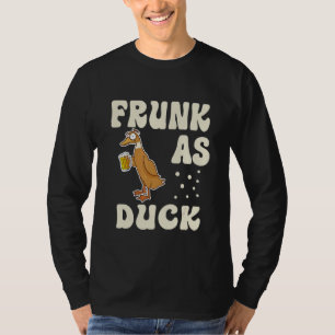 Camiseta Peto como pato Pato de goma bebiendo meme humor
