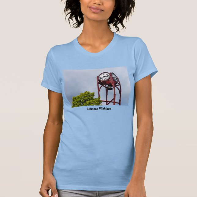 Camiseta Petosky Tower Clock (Anverso)