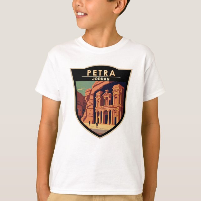 Camiseta Petra Jordan Viaje de Arte (Anverso)