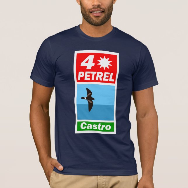 Camiseta Petrel de cuatro estrellas (Anverso)