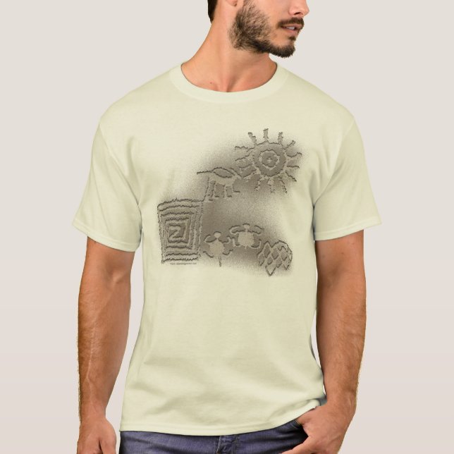 Camiseta Petroglifos del sudoeste (Anverso)