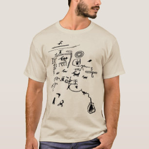 Camiseta Petroglifos en Atlatl Rock en Valley of Fire State