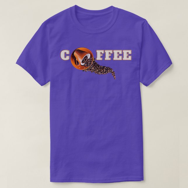 Camiseta Petróleo Café Pant Lover (Diseño del anverso)