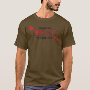 Camiseta Petróleo de gasolina en roca profunda afligido