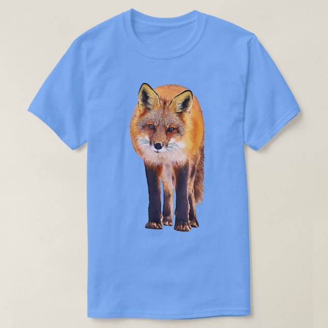 Camiseta Petróleo pintando rojo para (Diseño del anverso)