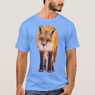 Camiseta Petróleo pintando rojo para