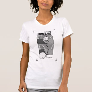 Camiseta petrolífera para la pandilla de escalar