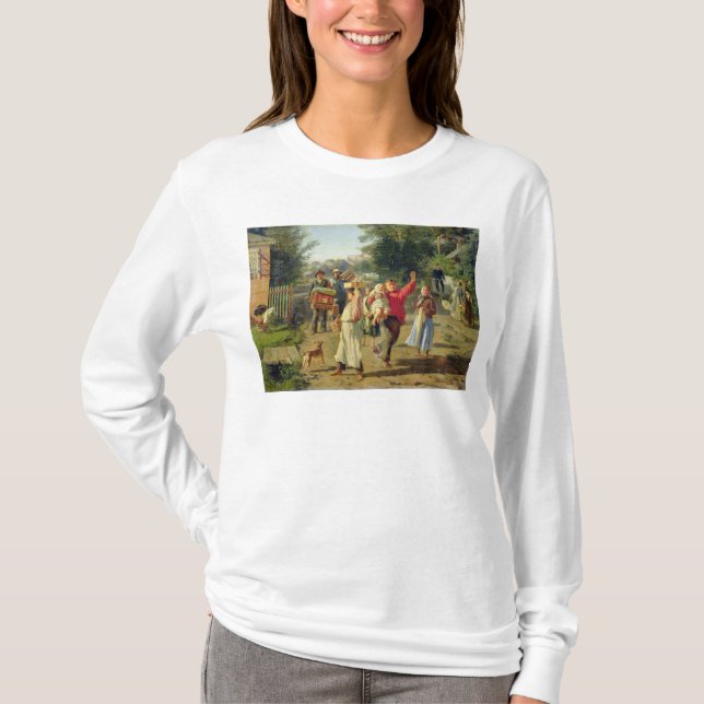 Camiseta Petrushka está viniendo, 1888 (Anverso)