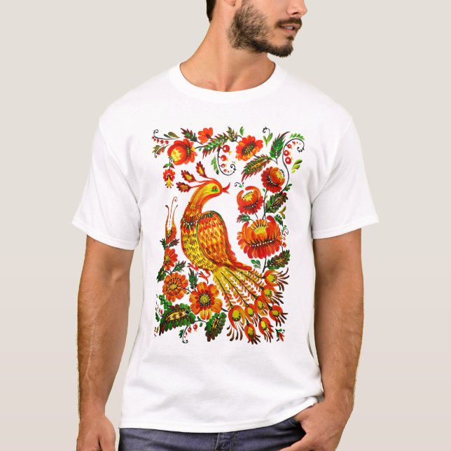 Camiseta Petrykivka (Anverso)