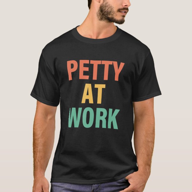 Camiseta Petty En El Aparato De Trabajo (Anverso)