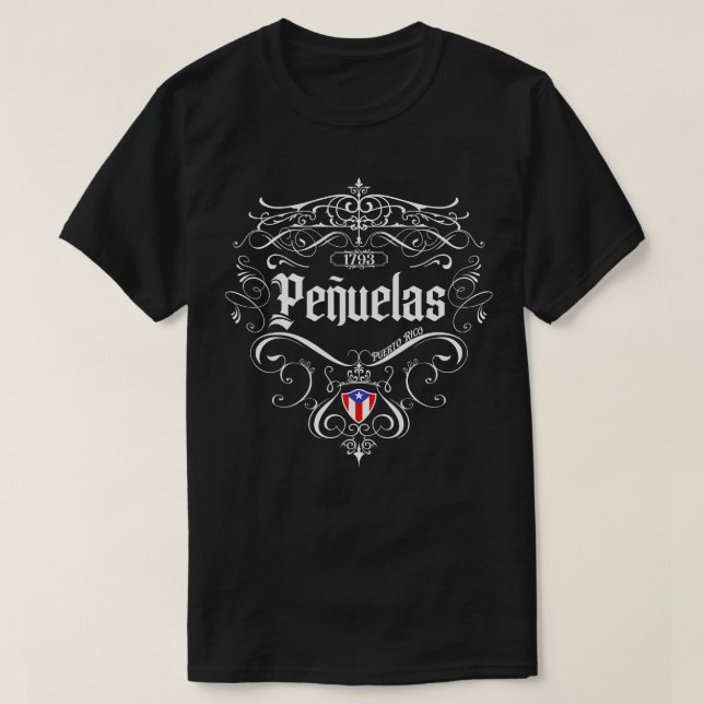Camiseta Peuelas Vintage design 1 (Diseño del anverso)