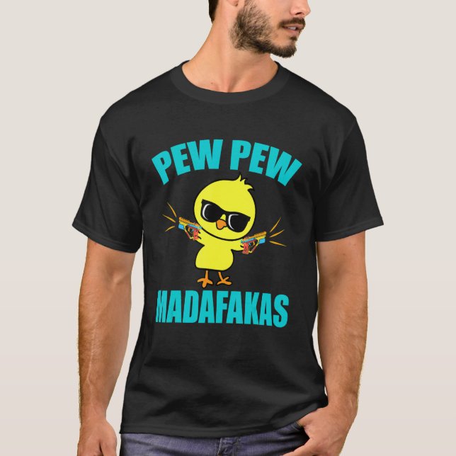 Camiseta Pew Madafakas Laser Tag Gamer Match Player (Anverso)