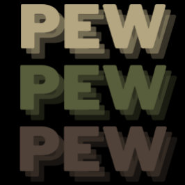 Camiseta Pew Pew Camo