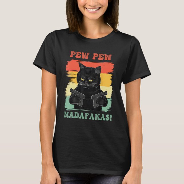 Camiseta Pew Pew Madafakas (Anverso)