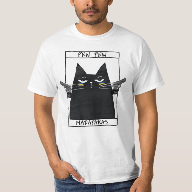 Camiseta Pew Pew Madafakas (Anverso)