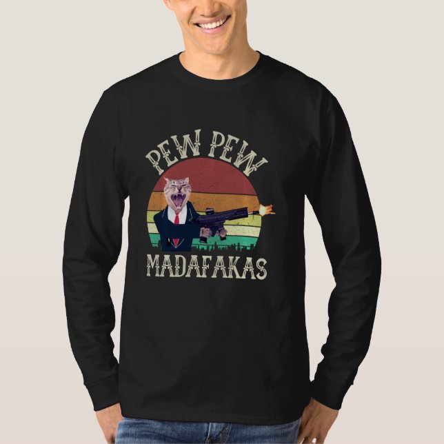 Camiseta Pew Pew Madafakas (Anverso)