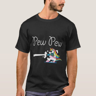 Camiseta Pew Pew Unicorn