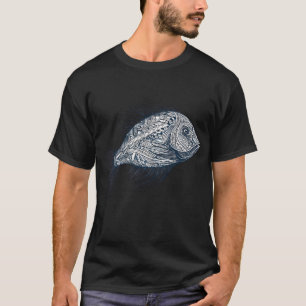 Camiseta Pez abstracto