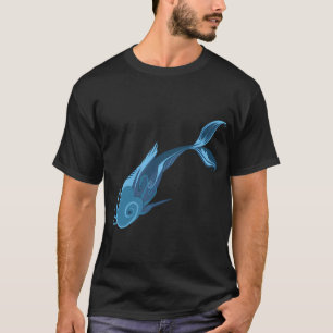 Camiseta Pez abstracto