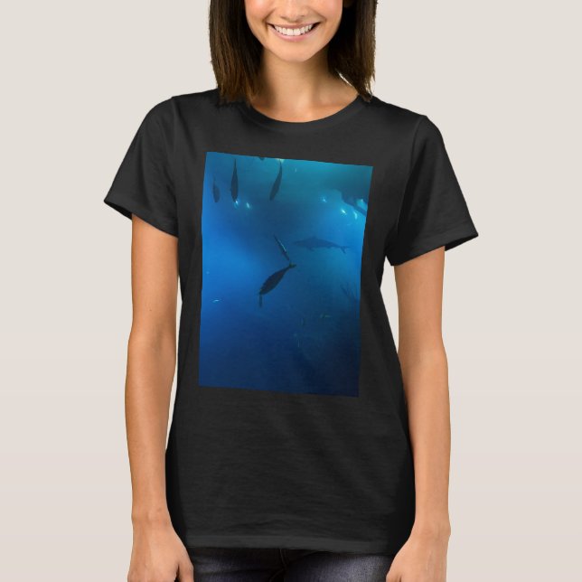 Camiseta Pez acuático de aguas profundas (Anverso)