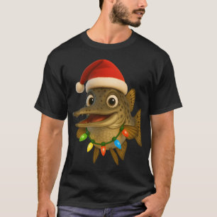 Camiseta Pez aguja de Florida de Navidad