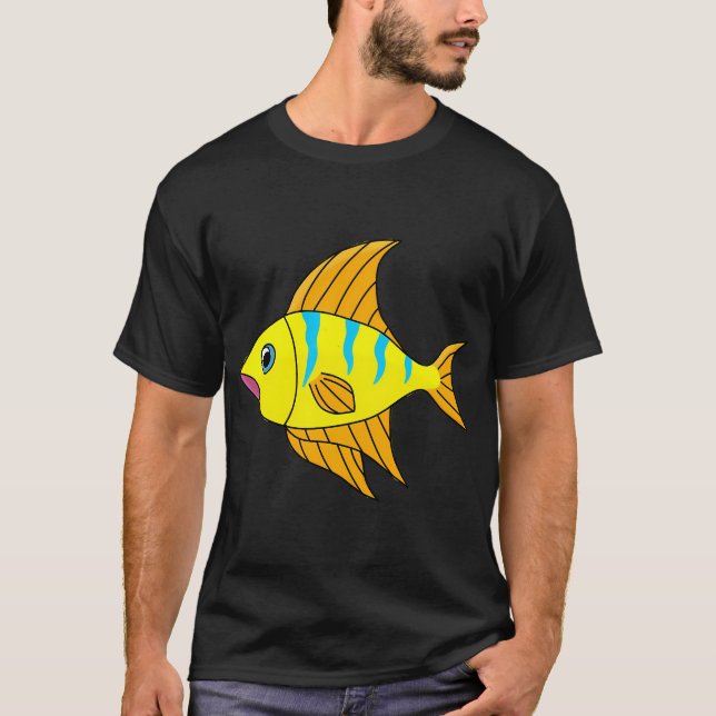 Camiseta pez amarillo (Anverso)