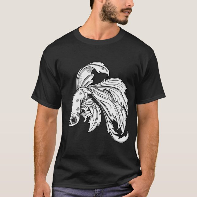 Camiseta Pez Amberjack de Navidad (Anverso)