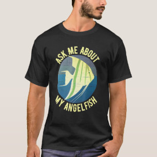 Camiseta Pez ángel Acuario Tanque de peces Peces de agua du