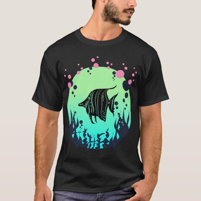 Camiseta Pez ángel de agua dulce (Anverso)