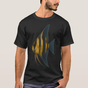 Camiseta Pez ángel - Estilo japonés vintage - Color irreal