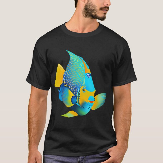 Camiseta Pez ángel reina (Anverso)