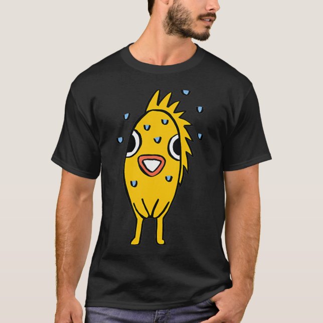 Camiseta Pez ansioso (Anverso)