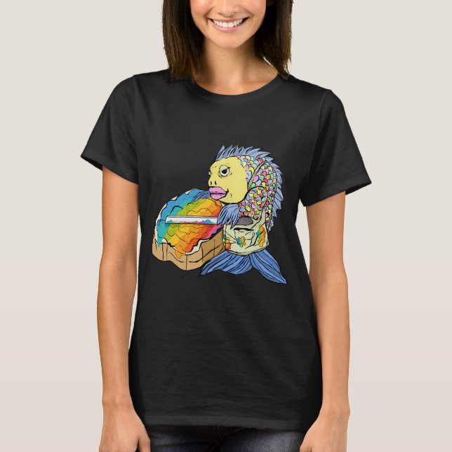 Camiseta Pez Arcoíris (Anverso)