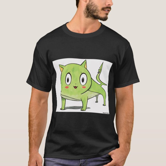 Camiseta Pez Astronauta Dorado (Anverso)