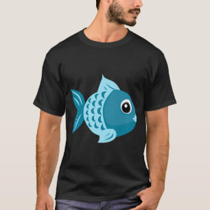 Camiseta Pez Azul