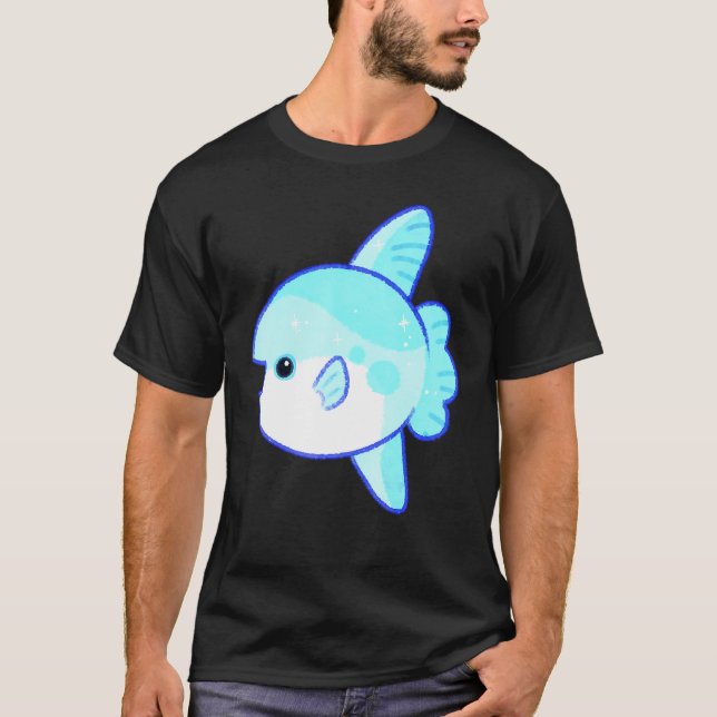 Camiseta Pez Azul (Anverso)
