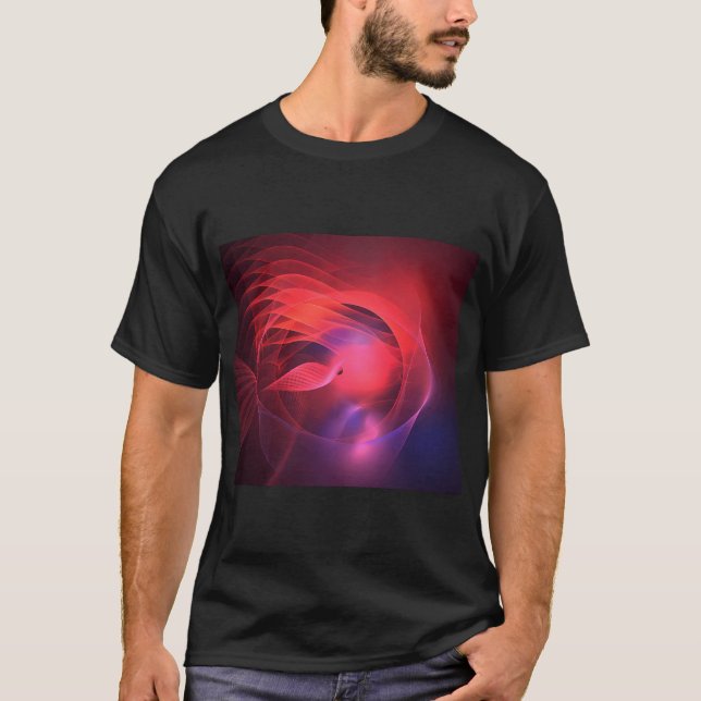Camiseta Pez Azul Rosa (Anverso)