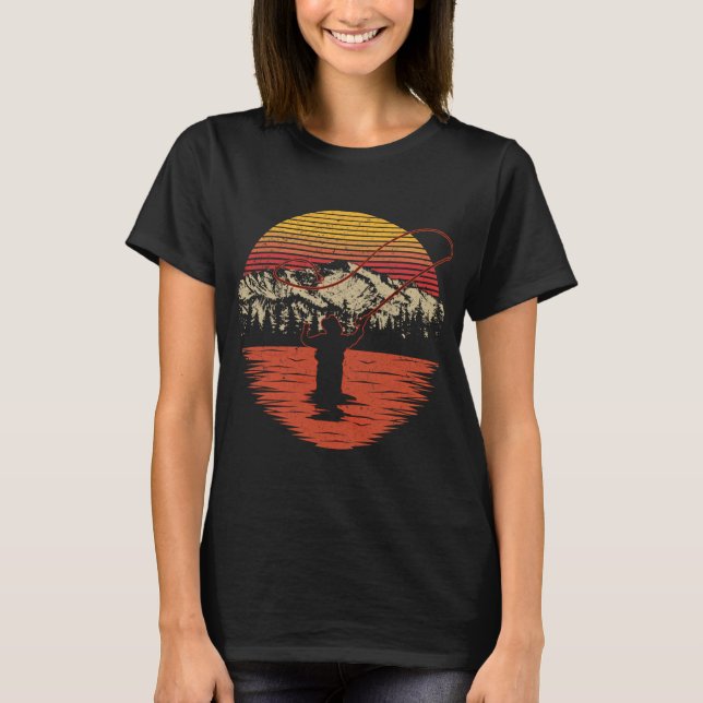 Camiseta Pez Bajo Retro Vintage (Anverso)