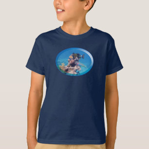 Camiseta Pez ballesta en arrecife de coral - Diseño Fotográ